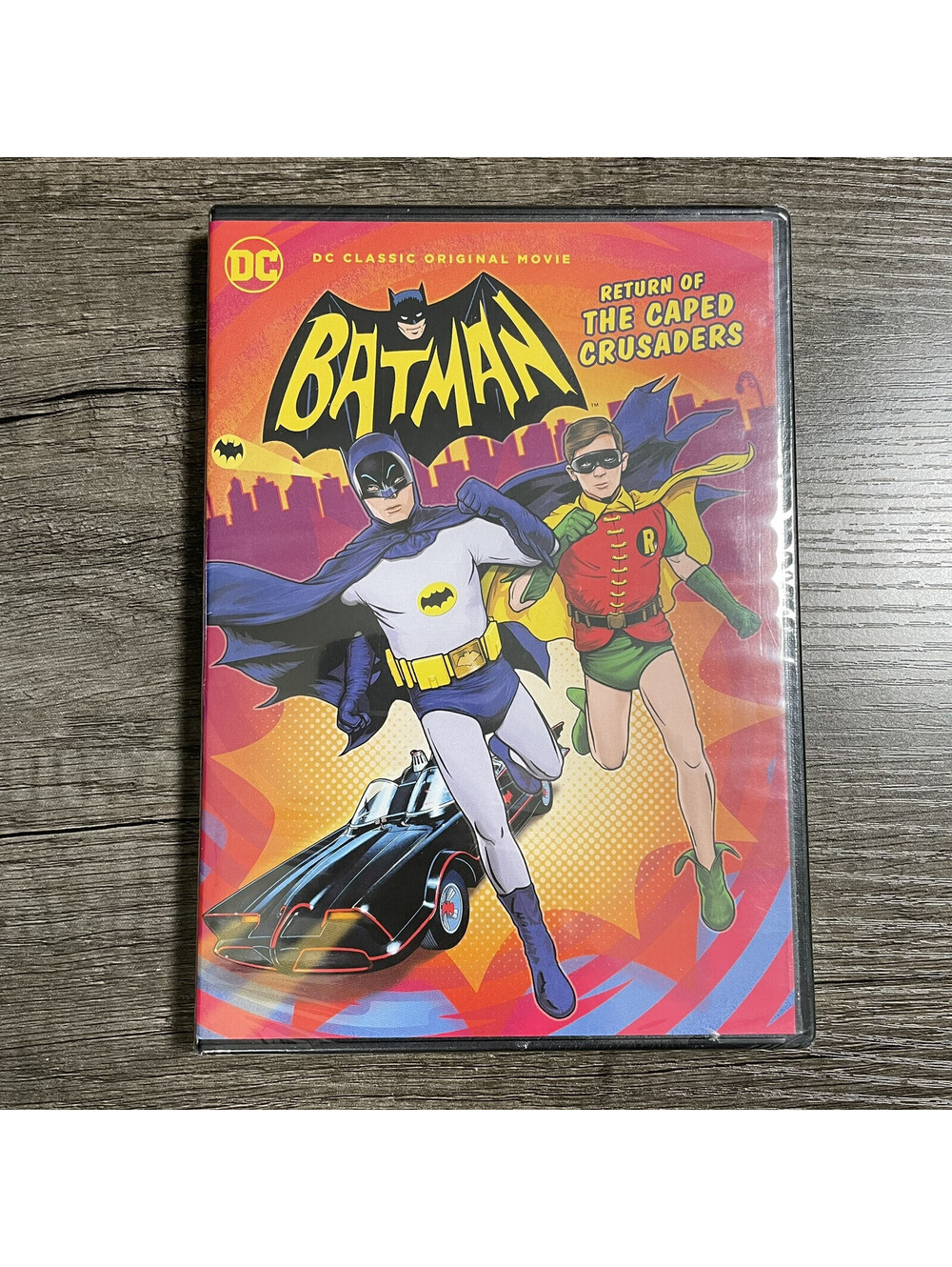 Batman Return Of The Caped Crusaders (DVD) DC CLASSIC ORIGINAL MOVIE - BRAND NEW